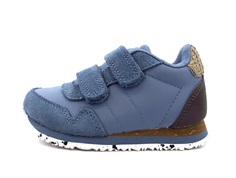 Woden Kids sneaker Nor vintage blue